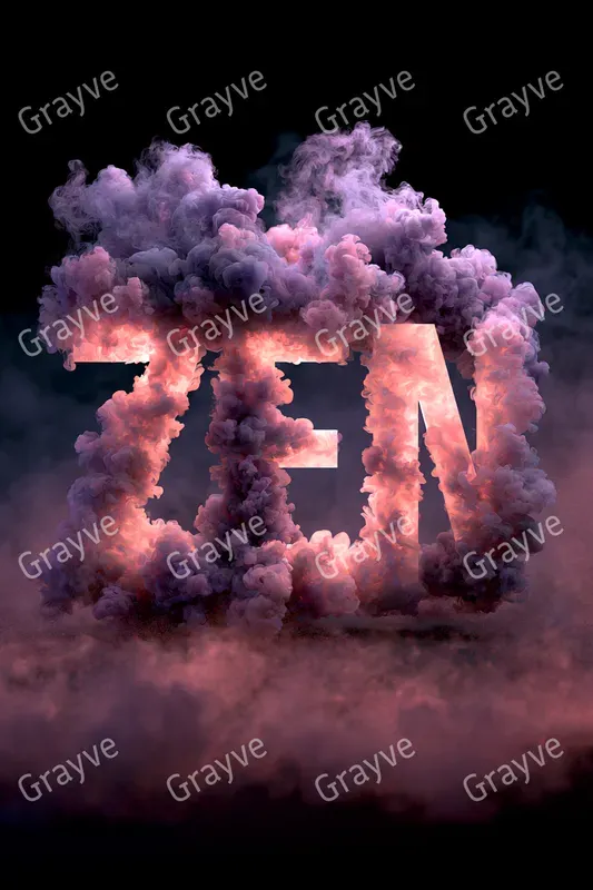 Volumetric Smoke Typographies