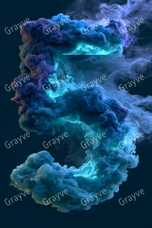 Volumetric Smoke Typographies