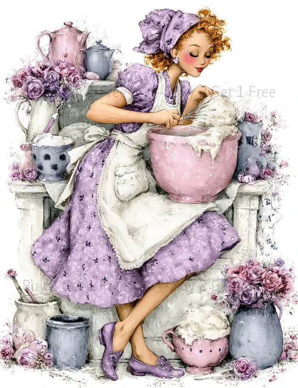 Kitchen Romance Junk Journals