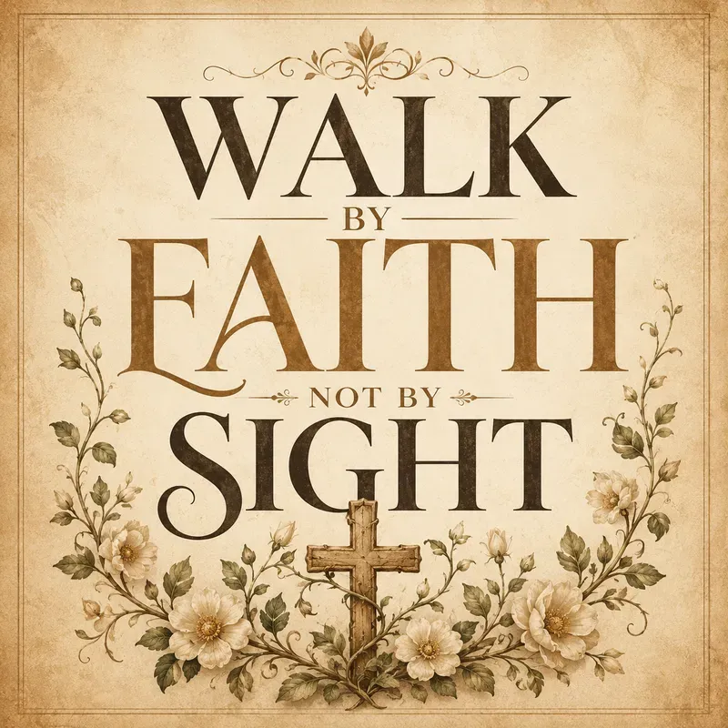 Faith Motivation Typography Posters