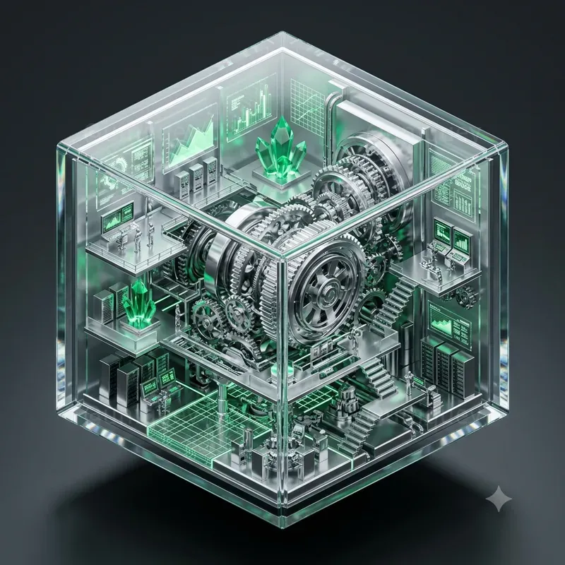 3D Glassmorphic Isometric Dioramas Pro