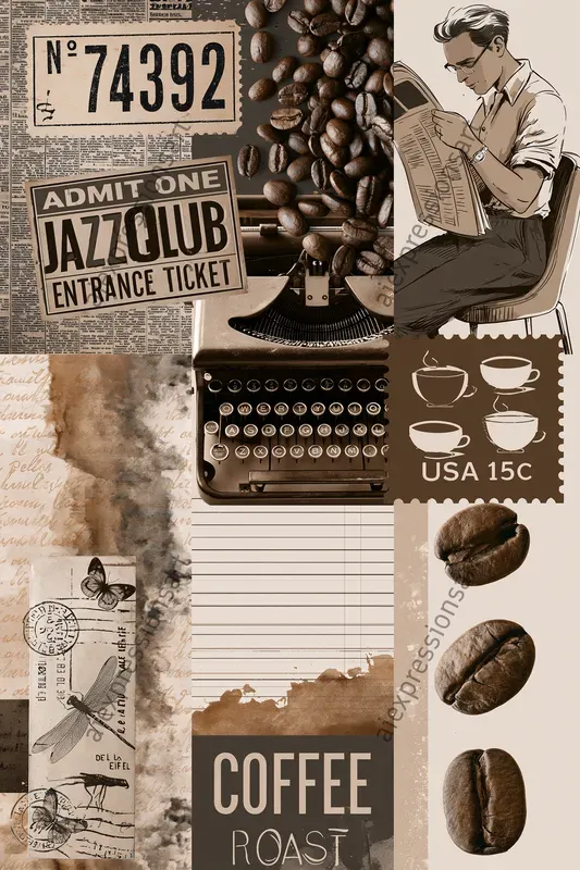 Vintage Ephemera And Scrapbook Kits