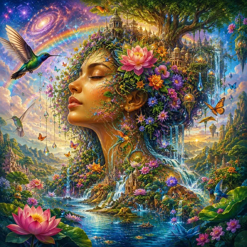 Worlds Within Surreal Inner Universes