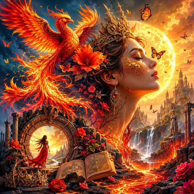 Worlds Within Surreal Inner Universes