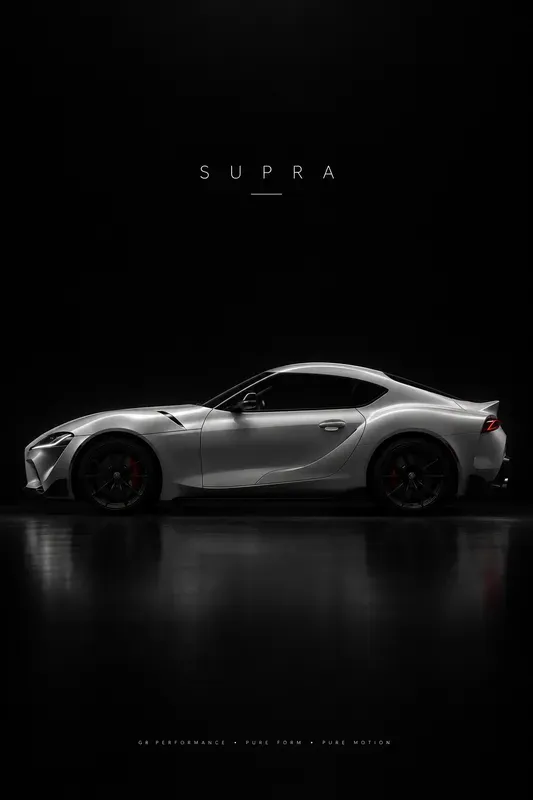 Minimal Automotive Poster Generator