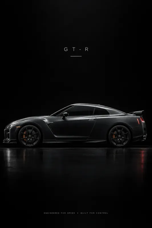 Minimal Automotive Poster Generator
