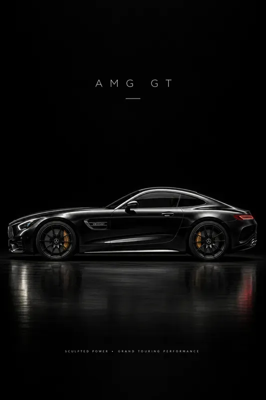 Minimal Automotive Poster Generator