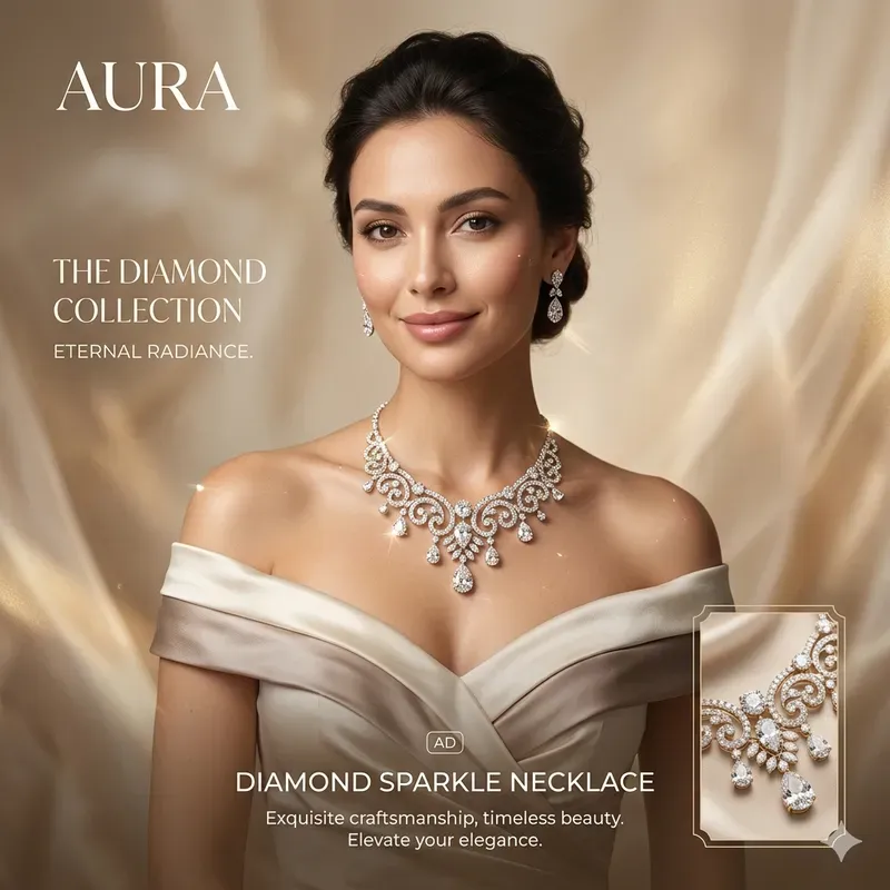 High End Luxury Jewellery Ad Generator