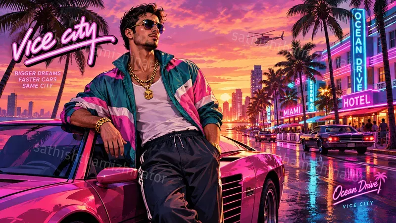 Vice City Character Makeovers