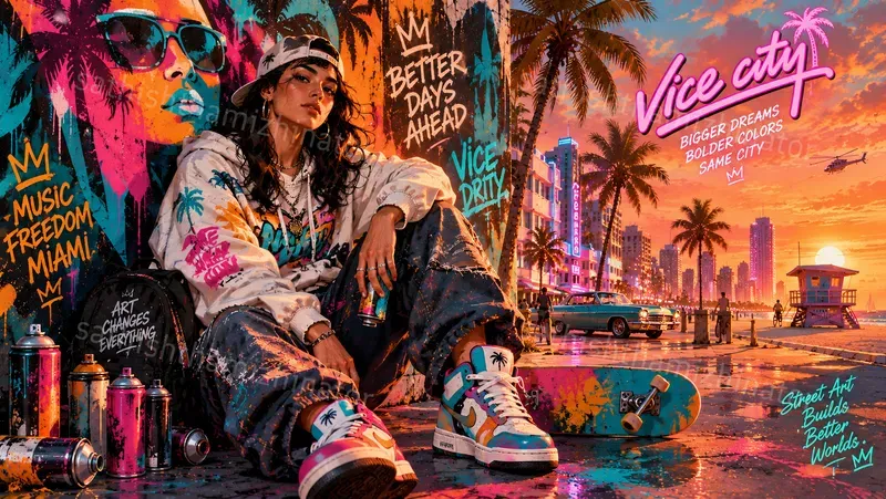 Vice City Character Makeovers