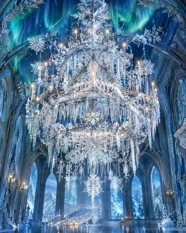 Hyperrealistic Living Chandeliers