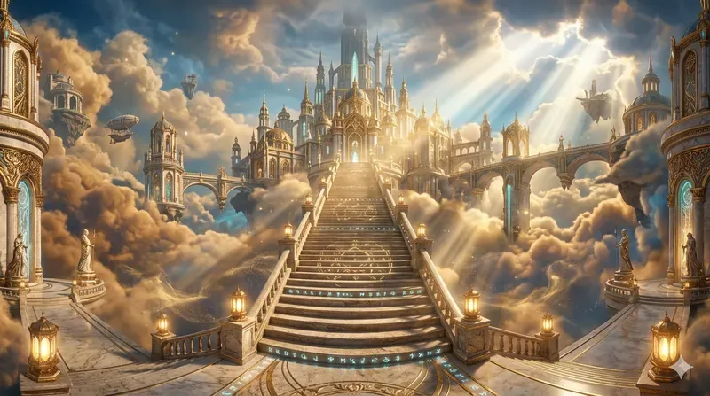 Divine Golden Meditation Backdrops