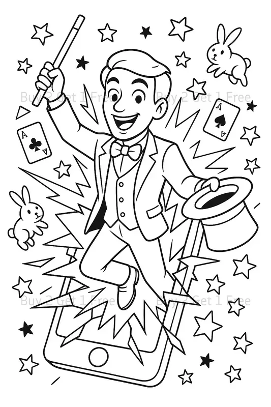 Pop Out Jobs Coloring Books