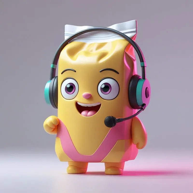 3D Vinyl Merch Kawaii Gamer Fuel