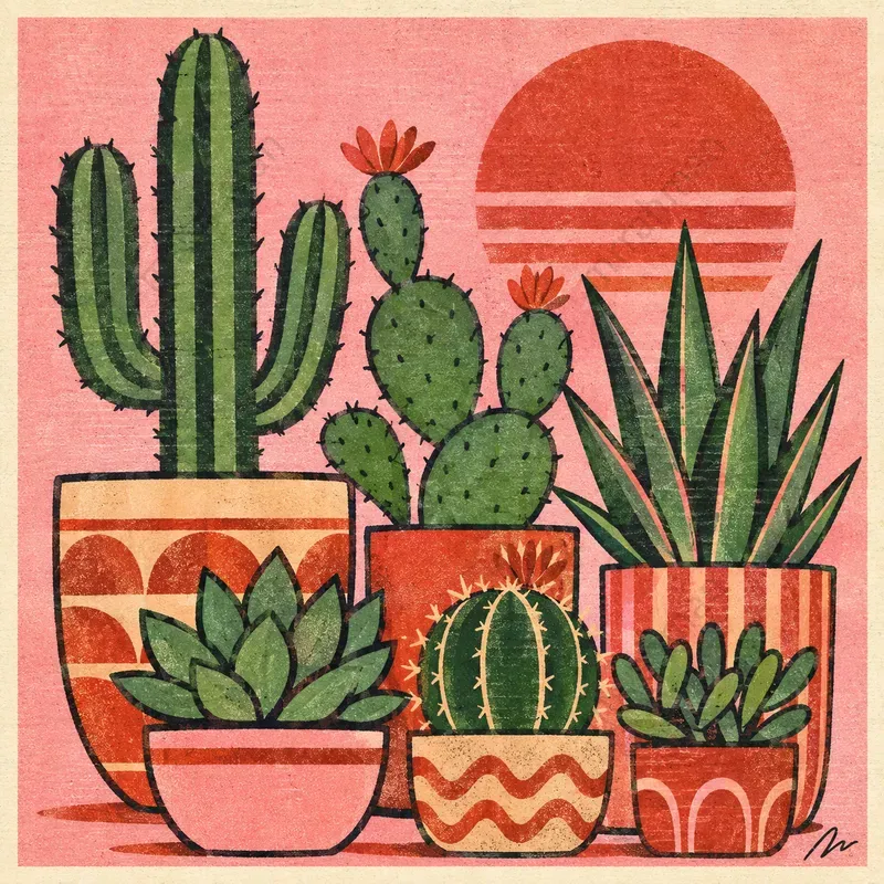 Riso Botanical Poster Generator