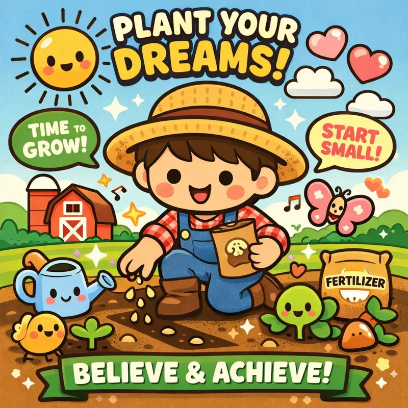 Kawaii Motivational Poster Kits