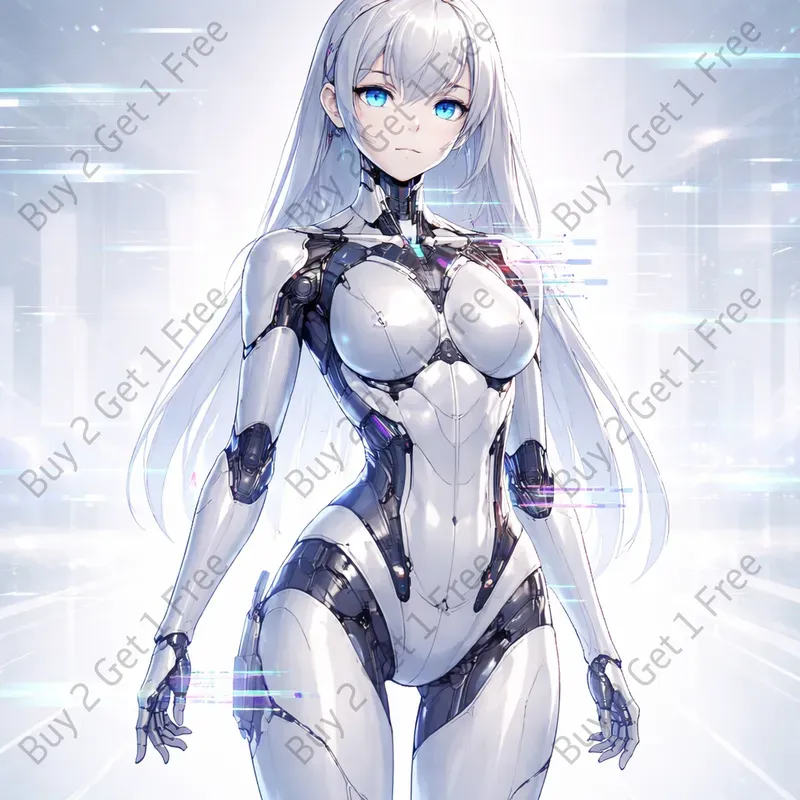 Glitch Core Android Concept Art