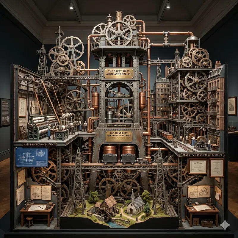 Industrial Megastructure Dioramas