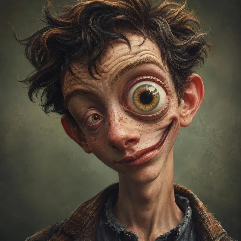 Whimsical Grotesque Portraits