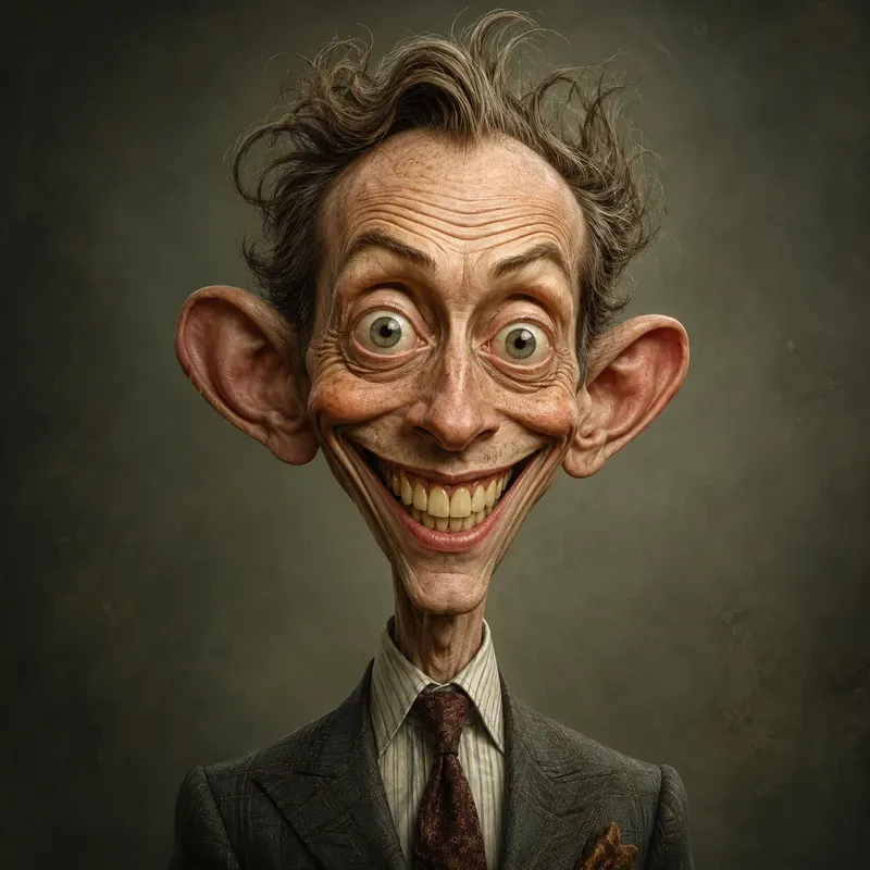 Whimsical Grotesque Portraits