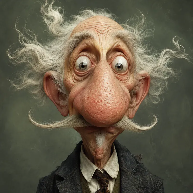 Whimsical Grotesque Portraits