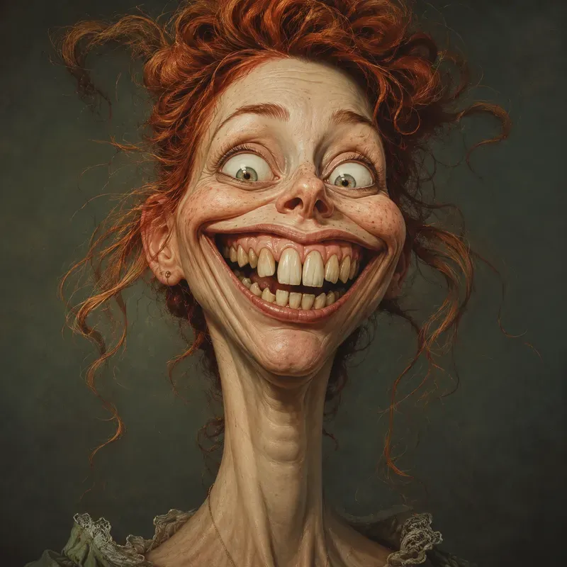 Whimsical Grotesque Portraits