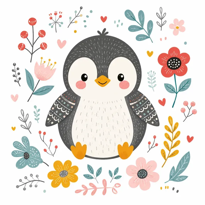 Whimsical Nursery Animal Vector Sets