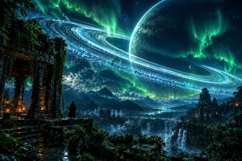 Saturnian Earth Scapes