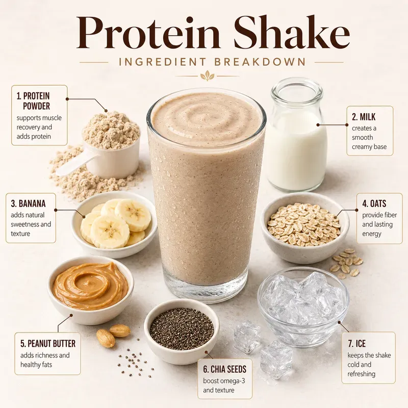 Ultrarealistic Ingredient Breakdowns