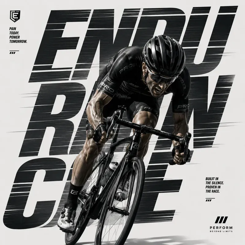 Dynamic Sports Typography Posters
