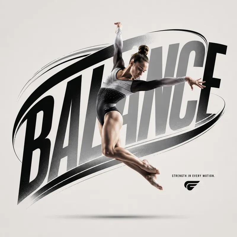 Dynamic Sports Typography Posters