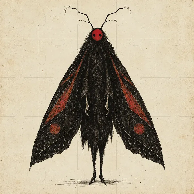 Dark Surreal Creature Cliparts