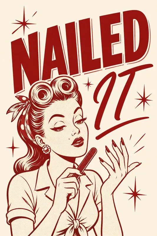 Retro Sassy Pop Art Posters