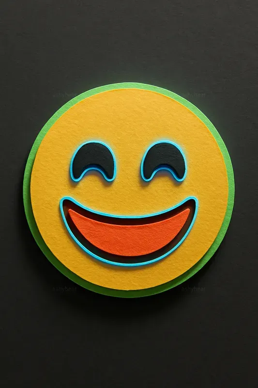 Paper Emoji Glows