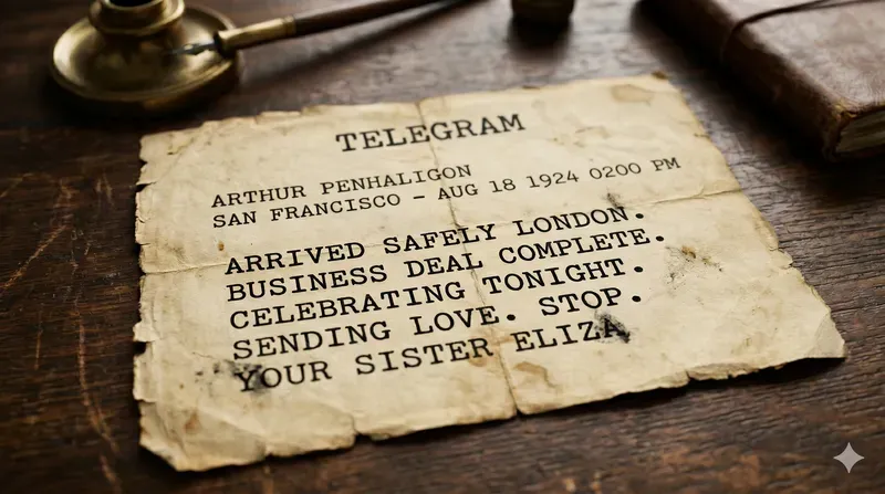 Authentic 1920s Vintage Telegrams