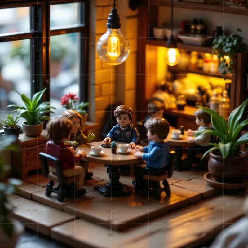Cozy Lego Miniature World 7 Cinematics