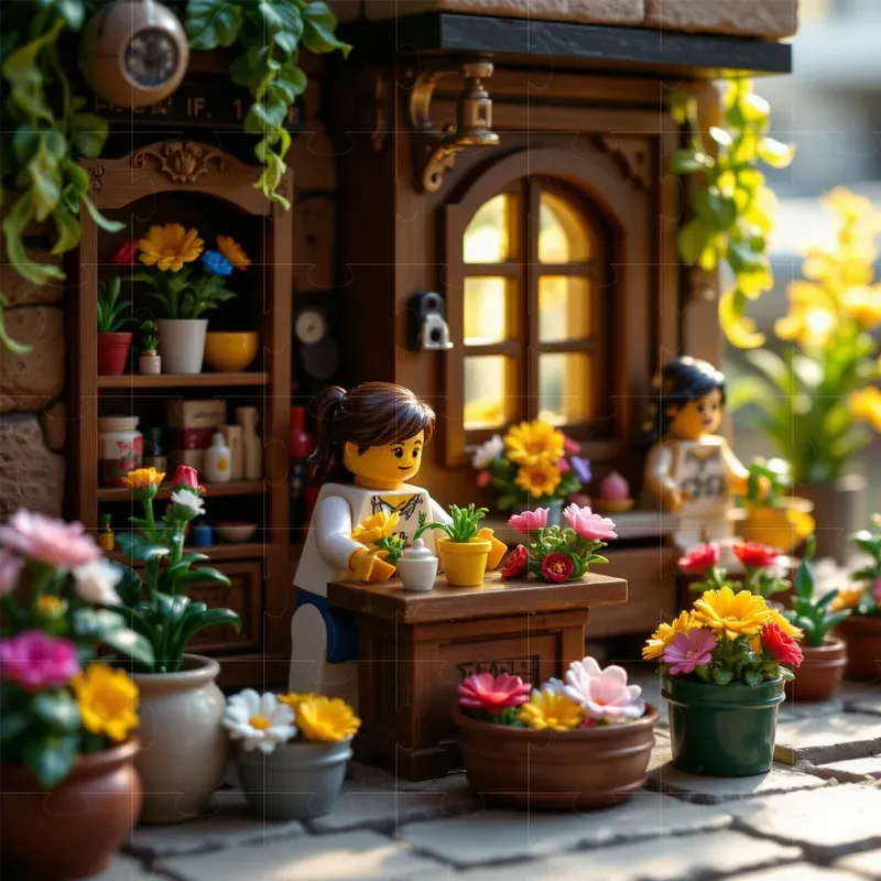 Cozy Lego Miniature World 7 Cinematics