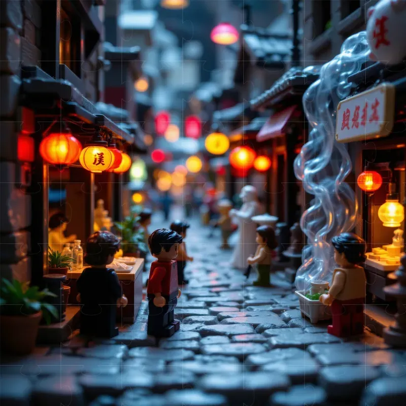Cozy Lego Miniature World 7 Cinematics