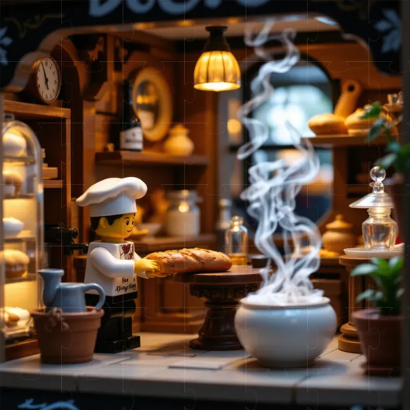 Cozy Lego Miniature World 7 Cinematics