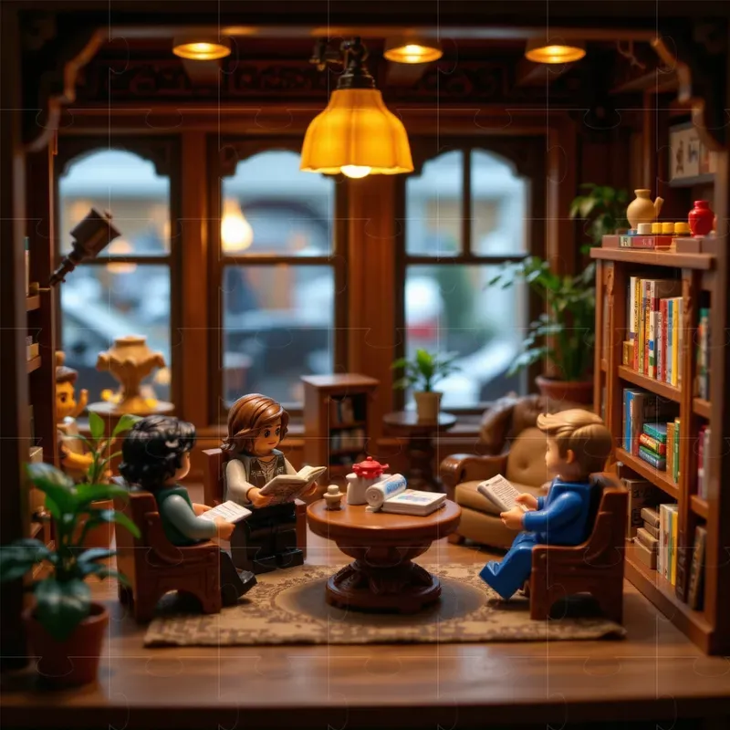 Cozy Lego Miniature World 7 Cinematics