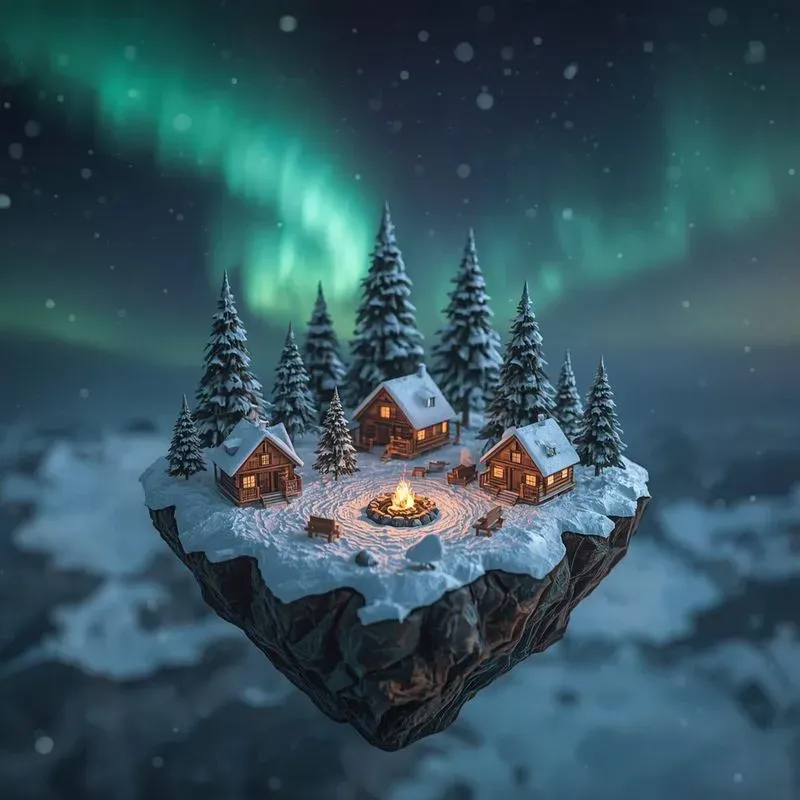 Cinematic 3D Isometric Dioramas