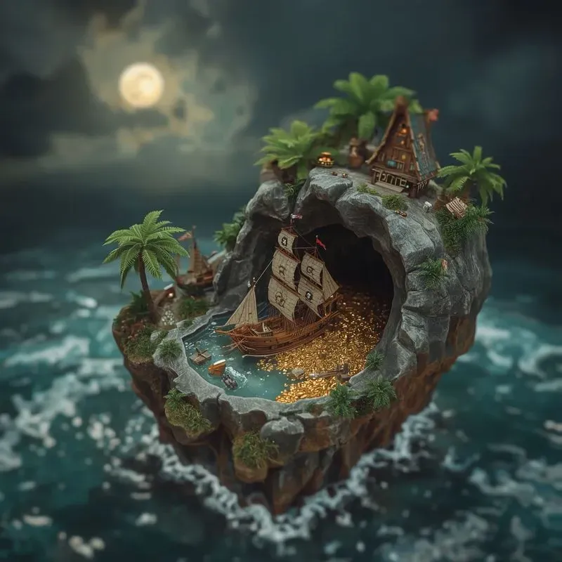 Cinematic 3D Isometric Dioramas