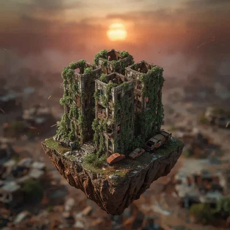 Cinematic 3D Isometric Dioramas