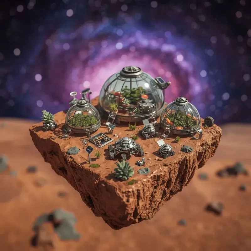 Cinematic 3D Isometric Dioramas