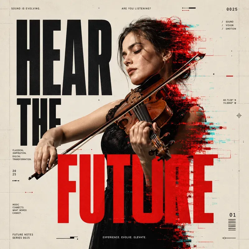 Futuristic Editorial Posters Pack