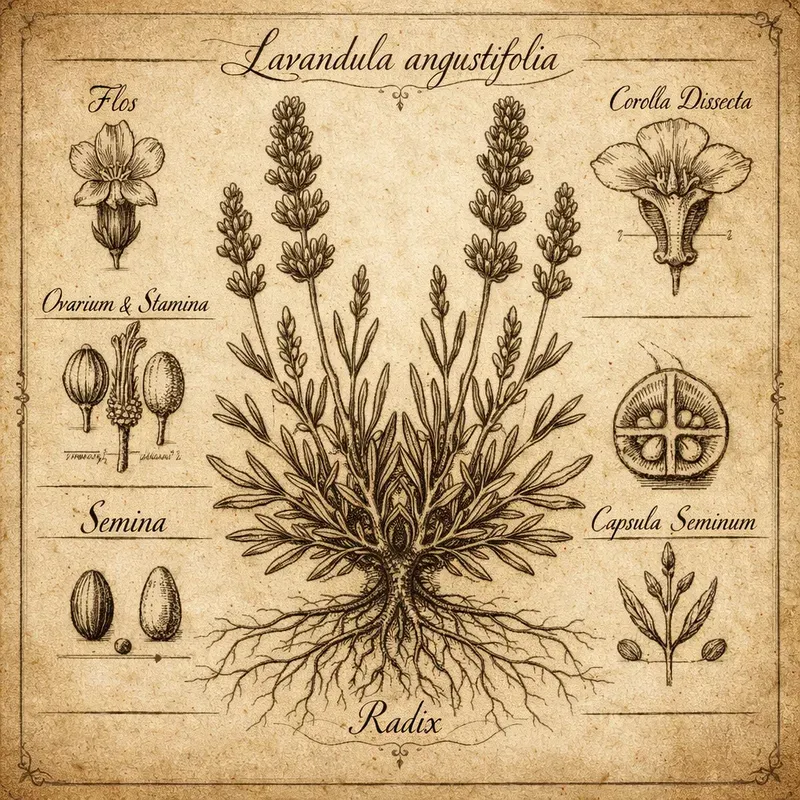 Vintage Herbal Botanical Illustrations