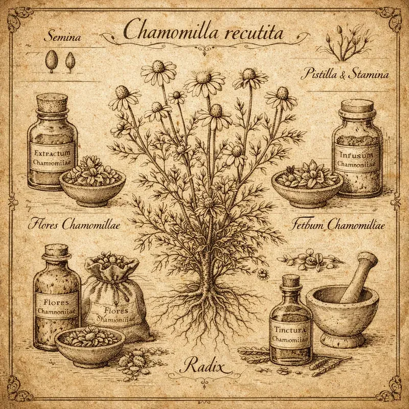 Vintage Herbal Botanical Illustrations