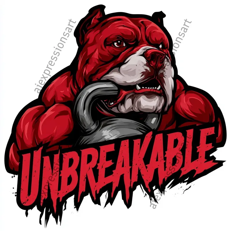 Hardcore Gym Mascot Vector Logos
