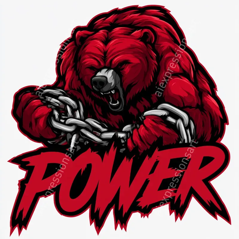 Hardcore Gym Mascot Vector Logos