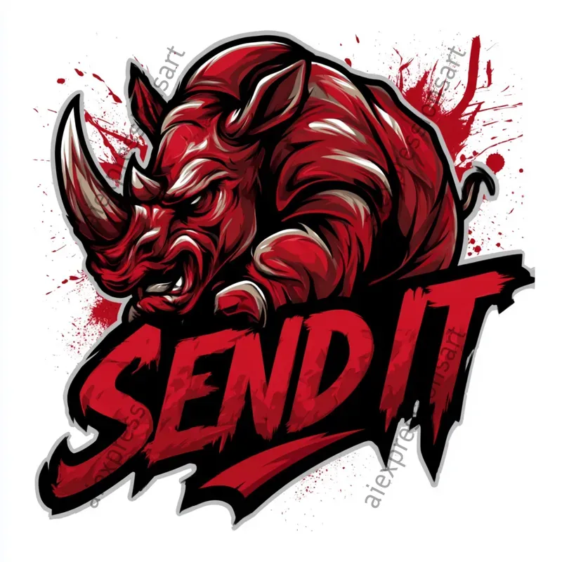 Hardcore Gym Mascot Vector Logos